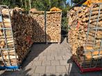 haardhout aangeboden strakgestapeld ophalen te Sliedrecht, Tuin en Terras, Haardhout, 3 tot 6 m³, Ophalen, Blokken