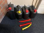 Jerrycan  10L, Kunststof, Benzine, Diesel, zwart,, Caravans en Kamperen, Ophalen, Zo goed als nieuw