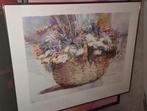 Schilderij Corbeille de fleurs, Dawna Barton., Ophalen