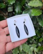 Onyx Oorbellen - Echt Zilver, Sieraden, Tassen en Uiterlijk, Oorbellen, Hangers, Zwart, Info@lavicollection.com, Nieuw