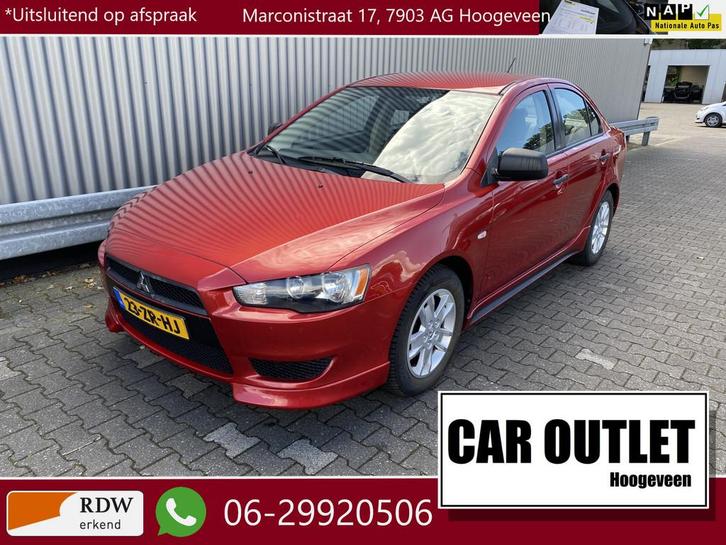 Mitsubishi Lancer Sports Sedan 1.5 Inform Intro Edition Leer, Auto's, Mitsubishi, Bedrijf, Te koop, Lancer, ABS, Airbags, Airconditioning