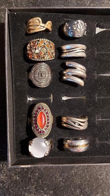 juwelen, fantasie, en zilver, ringen beschikbaar voor biedingen