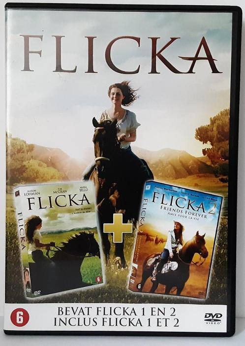 DVD Flicka 1; 2006 / Flicka 2; 2010, Cd's en Dvd's, Dvd's | Kinderen en Jeugd, Zo goed als nieuw, Film, Dieren, Alle leeftijden
