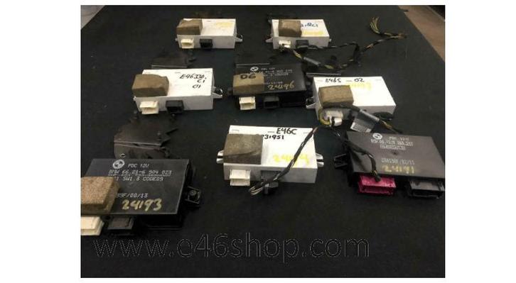 PDC module s voor BMW E46 sedan coupe touring cabrio, Auto-onderdelen, Elektronica en Kabels, BMW, Gebruikt, Ophalen of Verzenden