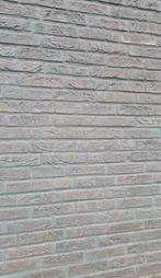 75 m2 steenstrips type Saumur, Doe-het-zelf en Verbouw, Metselstenen, Nieuw, Bakstenen, Ophalen