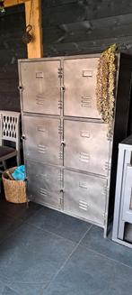 Zware metalen industriële ladenkast locker kast vakkenkast, Ophalen, Zo goed als nieuw, 25 tot 50 cm