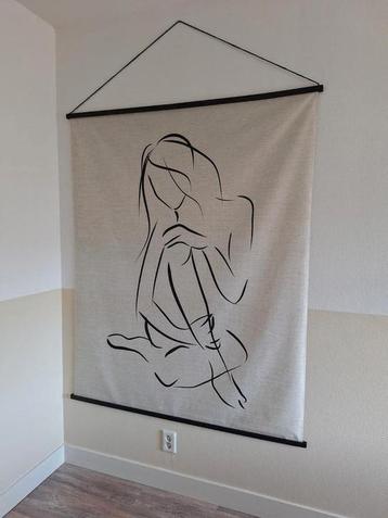 Mooi minimalistisch wandkleed beschikbaar voor biedingen