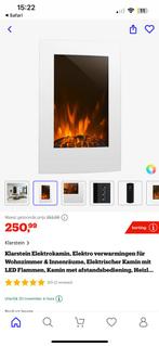 Nieuw in doos: klarstein elektrische haard, Huis en Inrichting, Ophalen, Nieuw, Hangende haard, Elektrische haard