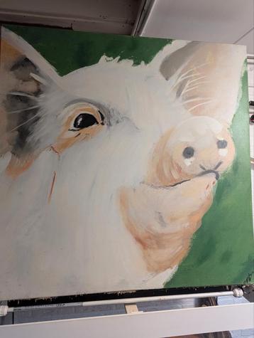 Schilderij 100x100 beschikbaar voor biedingen