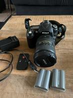 Nikon  d90 met 18-200 vr lens en battery grip, Gebruikt, Ophalen of Verzenden