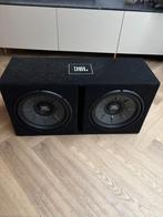 JBL Dubbel Subwoofer Set met Caliber Versterker en Powercap, Auto diversen, Ophalen, Gebruikt