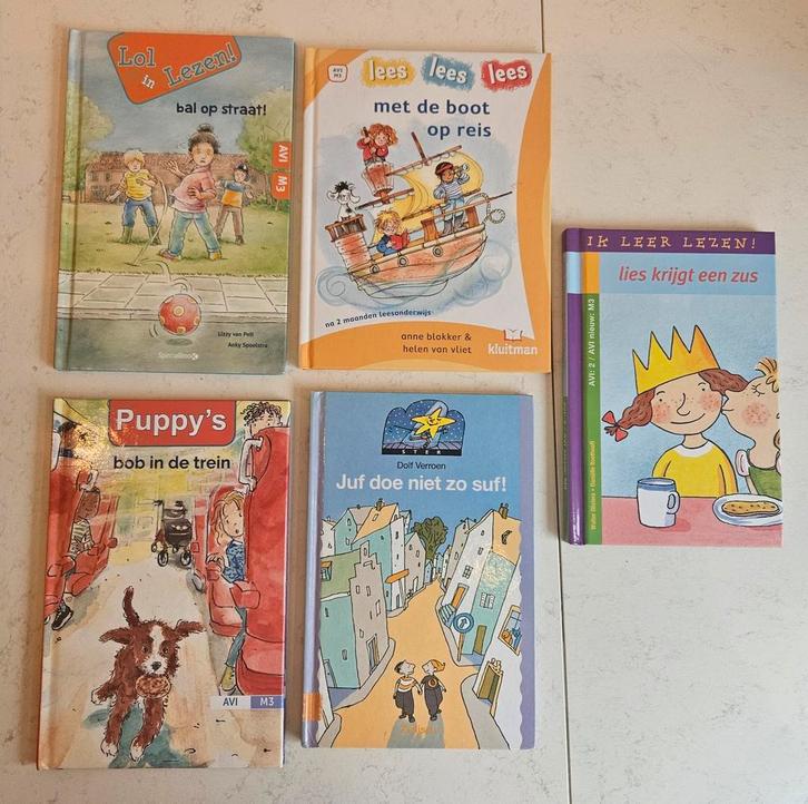 Leesboeken AVI M3 - Set van 5, Boeken, Kinderboeken | Jeugd | onder 10 jaar, Ophalen of Verzenden