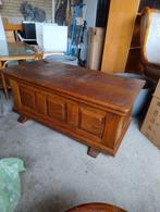Mooie houten dekenkist / opbergkist, Ophalen, Landelijk, 50 tot 75 cm, Gebruikt