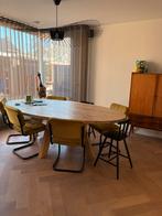 Mooie Ovale eettafel eikenhout massief!, Huis en Inrichting, Tafels | Eettafels, Gebruikt, 100 tot 150 cm, Eikenhout, 200 cm of meer
