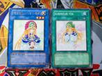 Elemental Mistress Doriado + Blessing - TLM Korean - YGO, Ophalen of Verzenden, Zo goed als nieuw, Meerdere kaarten