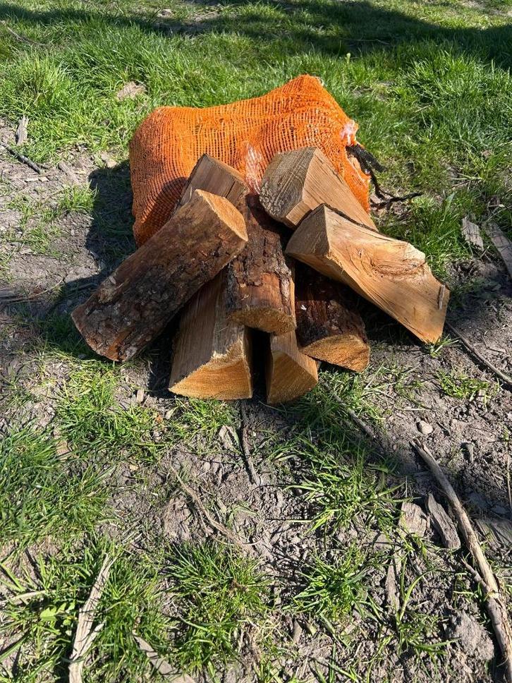 Netzakken Haardhout 22 dm³ – Direct leverbaar!, Tuin en Terras, Haardhout, Minder dan 3 m³, Ophalen of Verzenden