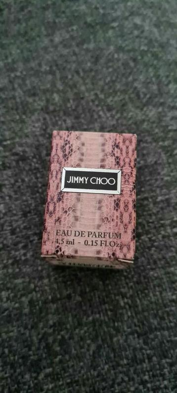 Jimmy Choo eau de parfum miniatuur 4,5ml beschikbaar voor biedingen