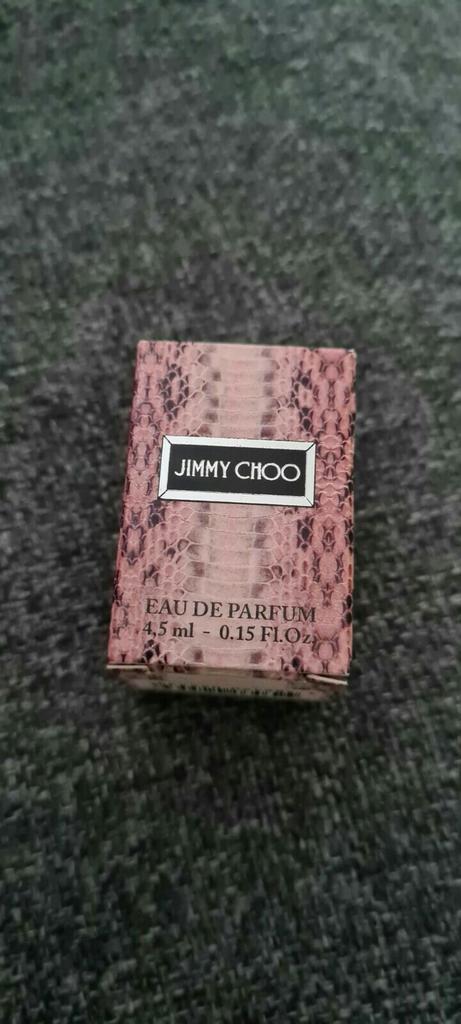 Jimmy Choo eau de parfum miniatuur 4,5ml, Sieraden, Tassen en Uiterlijk, Uiterlijk | Parfum, Nieuw, Ophalen of Verzenden