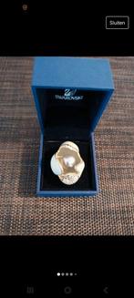 Aparte swarovski ring, Verzenden, Nieuw, Dame, Goud