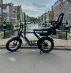 Knaap Bike (zwart) incl. kinderzitje, Fietsen en Brommers, Elektrische fietsen, Ophalen, Zo goed als nieuw, 30 tot 50 km per accu