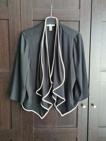 Nieuw Joseph Ribkoff blazer vest zwart wit L 42 beschikbaar voor biedingen