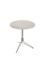 Nieuwe Fermob flower tafel d67 clay grey, Ophalen, 50 tot 100 cm, Rond, Nieuw