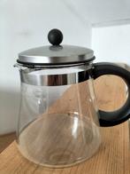 Glazen theepot met deksel, Ophalen of Verzenden, Zo goed als nieuw, Glas, Pot, Bus of Blik