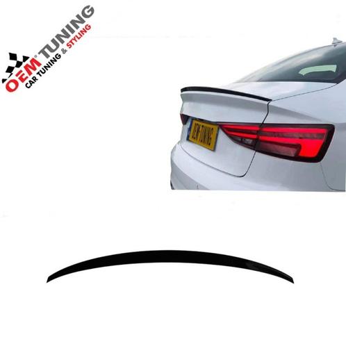 A3 Kofferbak spoiler | Sedan | 2013-2020 | Hoogglans zwart |, Auto diversen, Tuning en Styling, Ophalen of Verzenden