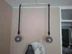 Moderne hanglampen, Huis en Inrichting, Ophalen, Gebruikt, 50 tot 75 cm, Glas