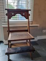 Bid stoeltje., Ophalen