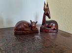 Houten beeldjes, Ophalen