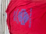 Harley Davidson T-shirt XL Rood, Kleding | Heren, Ophalen of Verzenden, Gedragen, Maat 56/58 (XL), Rood