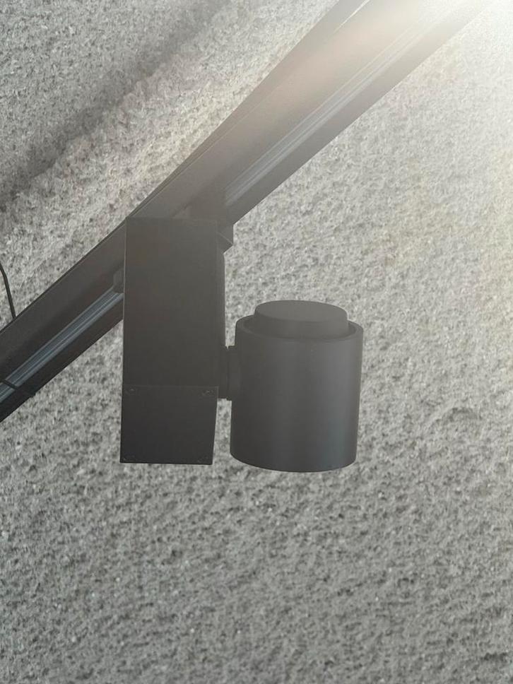 KeyLight 3 fase rail Spots - 15 stuks - Warm Licht, Huis en Inrichting, Lampen | Spots, Gebruikt, Plafondspot of Wandspot, Metaal of Aluminium