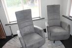 relaxfauteuil 2 stuks, Ophalen, Gebruikt, Minder dan 75 cm, Stof