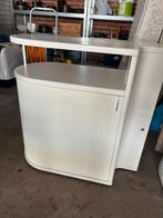 Auping Achterwand met Kastjes - Wit, Ophalen, Gebruikt, Minder dan 45 cm