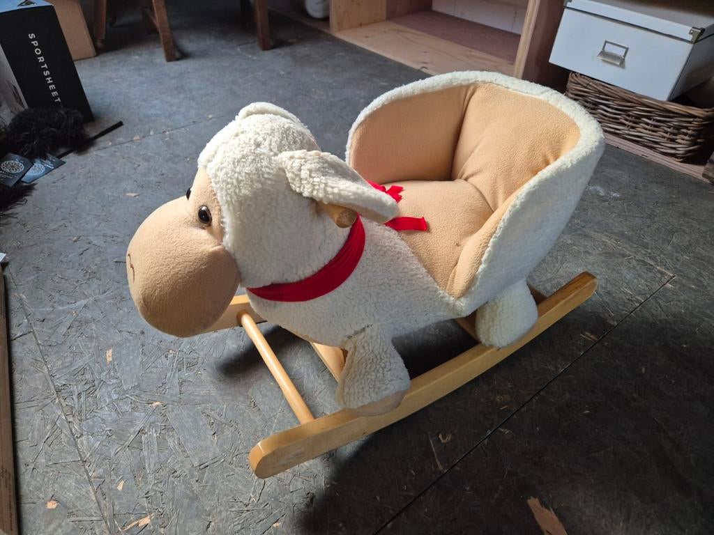 schommel schaapje, Ophalen, Zo goed als nieuw