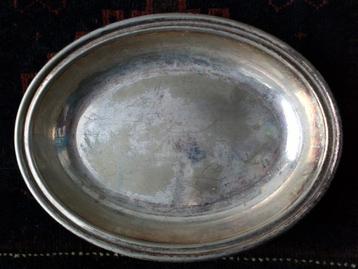 Mooie antieke silverplate schaal uit Engeland 30,5 cm. 1890. beschikbaar voor biedingen