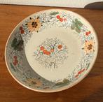 Antiek Petrus Regout groot bord / Cherry decor dish, Ophalen of Verzenden