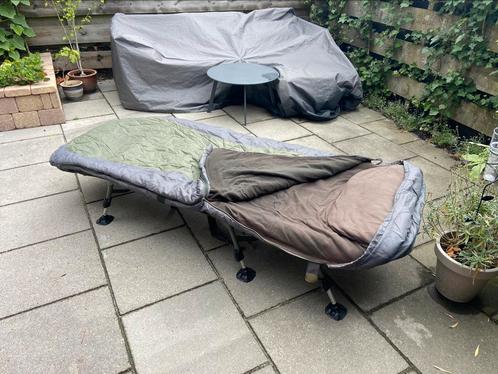Ultra light Stretcher met slaapzak, Watersport en Boten, Hengelsport | Karpervissen, Zo goed als nieuw, Overige typen, Ophalen