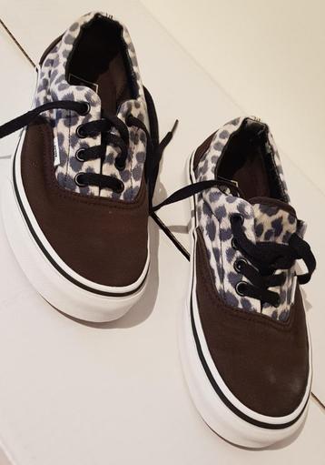 Vans gympen bruin zwart tijgerprint 37.5 sneakers schoenen beschikbaar voor biedingen