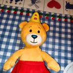 Nanadu oranje beer knuffel Bumba 24 cm groot, Kinderen en Baby's, Speelgoed | Knuffels en Pluche, Ophalen of Verzenden, Beer