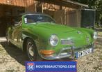 Volkswagen Karmann Ghia Cabriolet | 1973 | Route 66 Auctions, Auto's, Oldtimers, Overige carrosserieën, Volkswagen, Zwart, Bedrijf