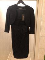 jurk met jasje Addy vanden Krommenacker, Kleding | Dames, Gelegenheidskleding, Zwart, Nieuw, Ophalen of Verzenden, Maat 34 (XS) of kleiner