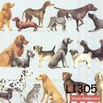 Servetten decoupage/bullet journal – honden L1305, Hobby en Vrije tijd, Knutselen, Verzenden, Nieuw, Materiaal