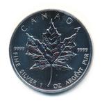 Canada 1 ounce 2004 Maple leaf zilver, Ophalen of Verzenden, Zilver