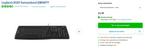 K120 logitech keyboard (pc toetsenbord), Ophalen, Qwerty, Nieuw, Bedraad