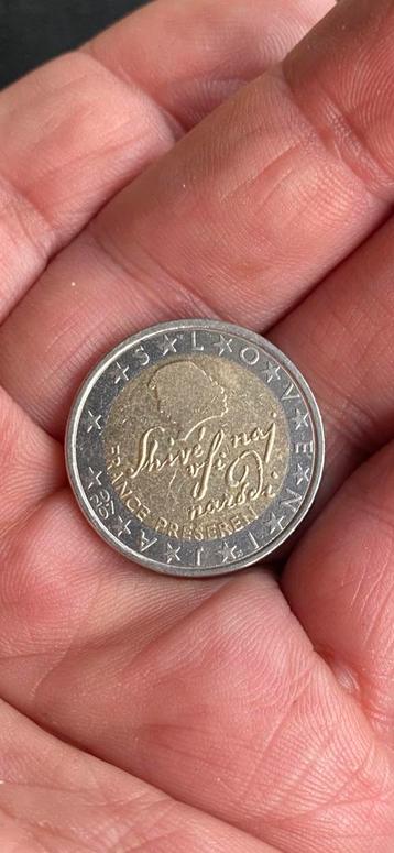 munt:  2 EURO SLOVENIË beschikbaar voor biedingen