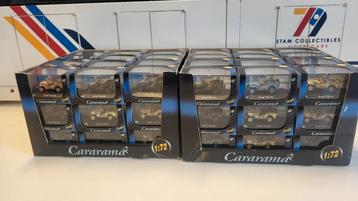 72x Cararama Jeep Willys assorti 1/72  beschikbaar voor biedingen