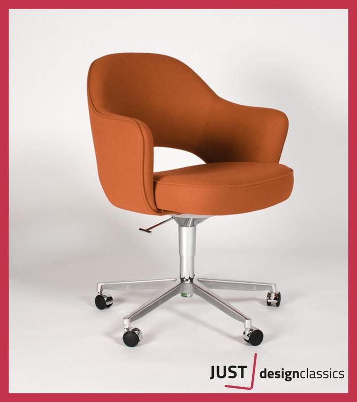 NIEUW Knoll Saarinen Executive Swivel Armchair (voorraad:8), Huis en Inrichting, Stoelen, Zo goed als nieuw