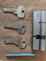 Schuifdeur slot met 3 sleutels, deurcilinder, Doe-het-zelf en Verbouw, Hang- en Sluitwerk, Ophalen of Verzenden, Slot